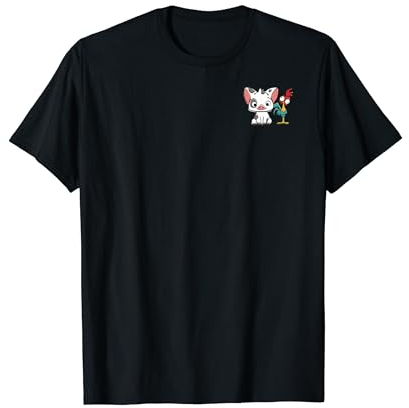 Disney Moana Pua And Hei Hei Pocket T-Shirt