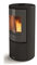 Godin stufa a legna in ghisa nera da 8kw 400220noir