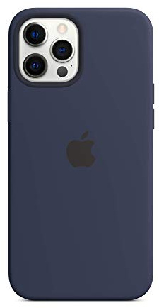 Apple Silicone Case with MagSafe (for iPhone 12 Pro Max) - Deep Navy