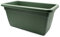 CABLEPELADO Jardinera Alta, Jardinera para balcón, Macetero Rectangular, Maceta Rectangular, Apto balcón, jardín, Patio, Interior o Exterior, 60 cm Ancho x 27.5 cm Altura, Plástico, Verde