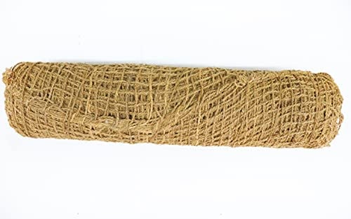 GLAESER Grobes Kokosgewebe 500gr/m² | 100% Kokos Naturfaser | 100% Biologisch abbaubar | Böschungsmatte/Ufermatte | Einfache Hangbefestigung | Sicherung von Böschungen (5, 2)