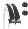 ECOVELO 700 X 35 C (37-622) 2 neumáticos Bianconeri + Cámaras, Adultos Unisex, Bianco/Nero