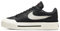 Nike Damen Court Legacy Lift Sneaker, Black Sail White Team Orange, 40 EU