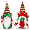 Xiuyer Schwedischen Weihnachtsmann Weihnachtszwerge Dekoration, 2 Stück Weihnachten Wichtel Deko Wichtel Tomte Gnom Handgemachte Schwedische Weihnachtsmann Weihnachtswichteln Weihnachten Zwerg