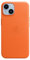 Apple iPhone 14 Leder Case mit MagSafe - Orange ​​​​​​​