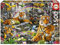Educa - Puzzle 1500 Teile für Erwachsene | Tiger im Dschungel, 1500 Teile Puzzle für Erwachsene und Kinder ab 14 Jahren, Tierpuzzle (19563)