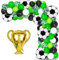 Fußball Ballongirlande, Geburtstagsdeko, Konfettiballons Alles Gute zum Geburtstag, Fussball Deko, Geburtstag, Jungen, Fußballdeko, Geburtstagsdeko