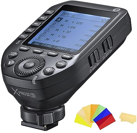 Godox XProII Drahtloser TTL-Blitzauslöser für Sony-Kameras, 2.4G 1/8000s HSS, Bluetooth-Verbindung, Neue Hotshoe-Verriegelung, 16 Gruppen und 32 Kanäle (XPROII-S)