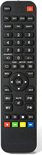 Telecomando di ricambio adatto per AKAI AKTV3921S AKTV4622S AKTV5036S AKTV5536S AKTV5537S AKTV5836S AKTV6536S E NORDMENDE ND39S3100S-SMART ND50KS4100S