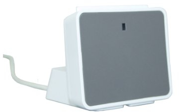 uTrust 2700 F Smart Card Leser INKLUSIVE Standfuss - ideal für OnlineBanking/DATEV Applikationen/SFIRM/sichere Zugang zu Netzwerken und PCs / (weiß/grau)