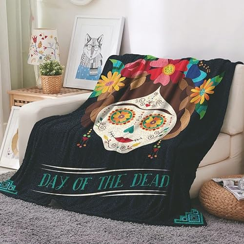 EHOMERY Kuscheldecke Aesthetic Decke Couch Kuscheldecke Flauschig Kinder Leichte Weiche Decke Sommerdecke Dekorative Weiche Kuscheldecken Schwarz 200x150cm