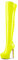 Aachcol Sopra il Ginocchio Spillo Stivali Piattaforma Stivali Alti Fino Alla Coscia Rotonda Punta Cerniera Sexy Dress Alto High Tacco Heel Stivali Giallo 40 EU