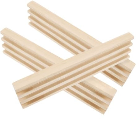 Alasum 3stücke Domino Holz Ständer Für Mexikanischen Zug Dominosockel Halter Aus Naturalem Holz Mit Racks Organizer Für Spiel Zubehör