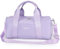 25L Sac De Sport Femme,Sac De Voyage Femme,avec Compartiment À Chaussures Et Poche Imperméable,pour Les Voyages, La Danse, Sportives Sac D'entraînement (Violette,19 Pouces Taille Moyenne)