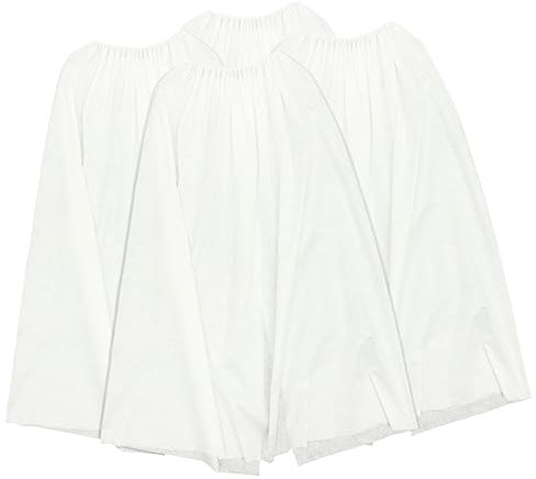 VINTORKY 4pièces Robe De Spa Réutilisable Polyestercoton De Jupes De Bain Pour Salon Sauna Et Utilisation Quotidienne