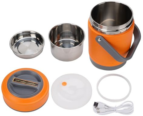 Thermal Cooker Pot, Portable Electric Pot Travel Electric Kettle Stainless Steel Mini Constant Temperature Heat Preservation Lifting Pot Portable Cooker for Cooking Dorm Room