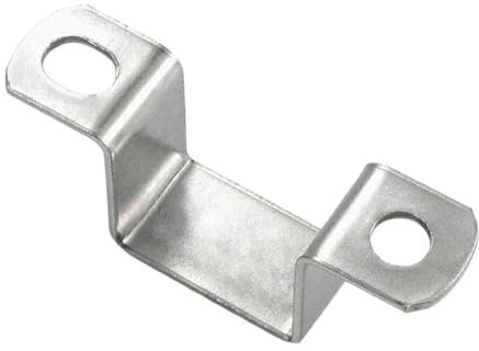 JCUIyon Hebilla de Clip for Silla de Montar de Acero Inoxidable 304, con Forma de MU, Cuadrada y Rectangular, Gruesa(40x40)