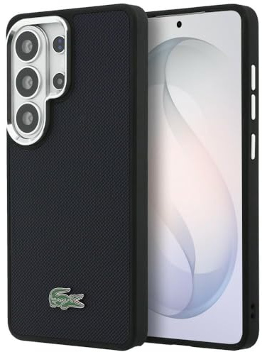 CG MOBILE Lacoste Full Wrap Petit Pique kompatibel mit MagSafe Hülle für Samsung Galaxy S26 Ultra (Marineblau)