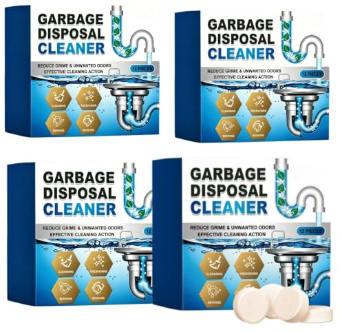 Abflussreiniger, Abflussreiniger, Tabletten, Lufterfrischer für Abflüsse, Abflussreiniger, entfernt effektiv Rückstände und Gerüche, Abflüsse, für Küche, Bad und WC