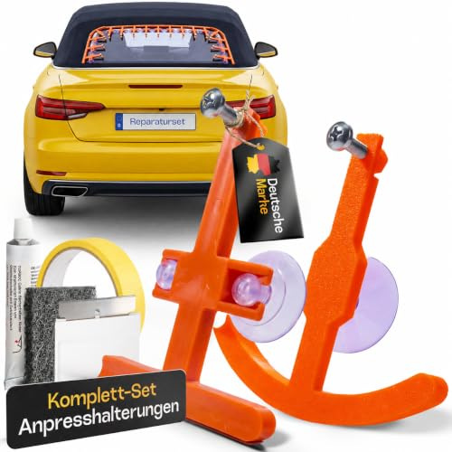 TOPDOC Cabrio Verdeck Scheiben Reparatur Set Heckscheibe kleben
