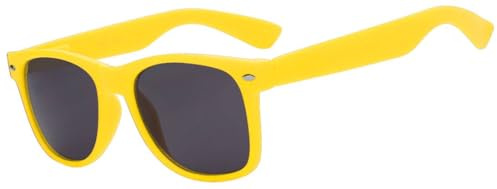 Kids Polarized Smoke Lens Sunglasses Protect Child's Eyes Yellow