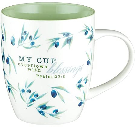 MUG MY CUP OVERFLOWS W/BLESSIN
