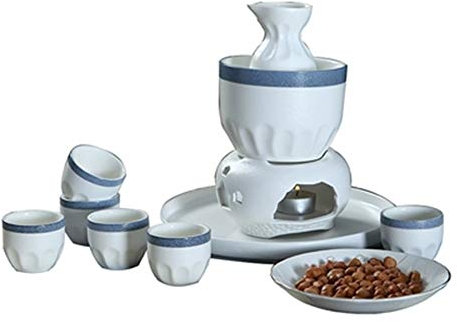 Household Wine Set Ceramics Candle Heating Wine Wine Wine Warmer