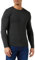 TOM TAILOR Herren Basic Strickpullover mit Crewneck, 10617 - Black Grey Melange, XL