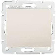 Interrupteur Encastrable Simple LOGI Crème