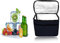 HIQE-FL Kühltasche Faltbar,10L Picknicktasche Kühltasche,Thermotasche Klein,Isoliertasche Lunch,Kühltasche Eistasche,Lunch Tasche,Kühlbox für Picknick (schwarz)