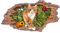 3D Wandtattoo Mauerloch 1 x 0,53 m Wandsticker Wandaufkleber Mauerdurchbruch realistisch selbstklebend Kinderzimmer Schlafzimmer Wohnzimmer Bad W009 (04 Katze)