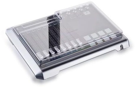 Decksaver Cover für Tascam Mixcast 4 - Strapazierfähige Polycarbonat Hülle in geräucherter, klarer Farbe, hergestellt in Großbritannien
