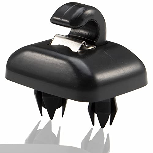 ZEALfix Parasole Clip Supporto Nero per adatto per A1 A3 A4 A5 Q3 Q5 8E0 857 562 Gancio Staffa Gancio di ricambio 8E0857562 per A udi 1 pz