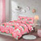 Luxury Kids Children Unicorn Duvet Cover Set Easy Care Washable Bedding Duvet Cover With Pillow Case Washable Pink Colour (Single)