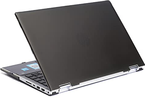 mCover Funda Compatible con computadoras portátiles Tradicionales HP Pavilion 14-DVxxxx Series de 14 (con bisagra de 180°) Solamente (NO Compatible con Otras Series HP Pavilion) Negro