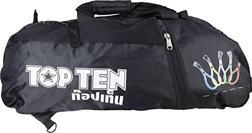 TOP TEN Rucksack-Tasche „Aisun“ - schwarz, ca. 67 cm x 36 cm x 33 cm