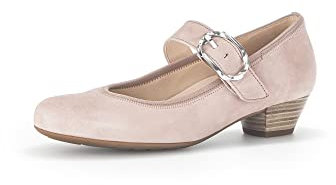 Gabor Scarpe da donna con plateau, tacco da donna, plantare intercambiabile, Rosa antico 35, 38.5 EU Weit