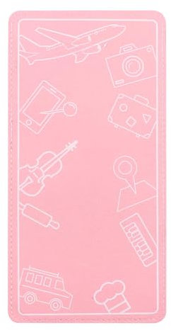 Ranjaner Flying Flexible Flap Cell Phone Holder, Flight Phone and Tablet Stand Holder Airplane Travel Essential Accessories for Most Smartphones, Tablets (Pink)