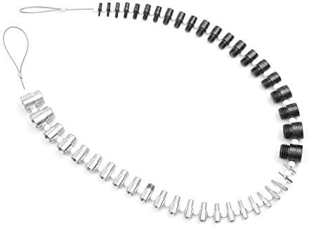 Nut and Bolt Thread Checker,Sunydog (Inch & Metric) 44 Male/Female Gauges - 23 Inch & 21 Metric Sizes