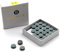 BILMAG 5X Billard Queue Klebeleder Leder Pomeranze Meilin B Snooker, 9-10mm (9 mm)