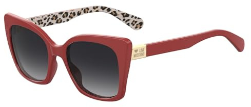 Occhiali da Sole MOSCHINO LOVE MOL000/S 3VJ RED ANIMALIER 53/19/140 Donna