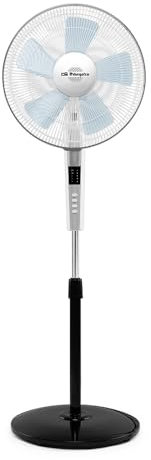 Orbegozo Ventilador de Pie SF 2140, negro, 40 cm de diámetro, mando, 60 W