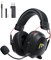 Mytrix Tac Master - Cuffie da gioco senza fili da 2,4 GHz con microfono con cancellazione del rumore per PC, PS4, PS5, Mac, Bluetooth 5.3, con luce RGB, suono surround, batteria da 48 ore, colore: