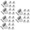 Beavorty 30 Sets DIY Eyeglass Hinge Replacement Comprehensive Glasses Repair Kit Professional Hinges