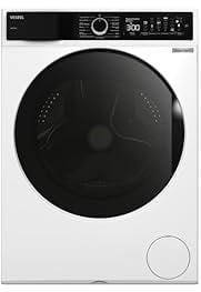 VESTEL WMI 89341 Waschmaschine 8 kg Frontlader – 1400 U/min, Inverter-Motor, Dampffunktion, AquaStop, leise, energieeffizient, unterbaufähig, Weiß