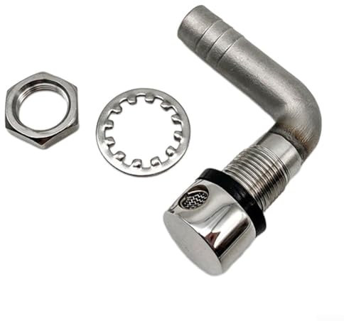 High Performance Boat Fuel Vent 316 Stainless Steel with Insect Blocking Mesh