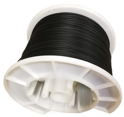 ZZWFMW Fibra óptica plástica POF, PMMA, núcleo de Cable de 1,0 mm, Cubierta Exterior de 2,2 mm, Fibra Simple, dúplex, 10 Metros(Duplex 10 Metres)