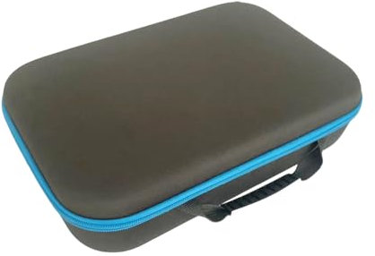 Allayu Eva Hard Tool Bag for Drills Tools Bag Ox Cloth Accessory Storage Protective Case (Blue, L)