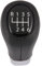 Recambo Schaltknauf 6 Gang passend für BMW 3er, E46, 1998-2006, Plug & Play, Auto Schalthebel, schwarz - silber