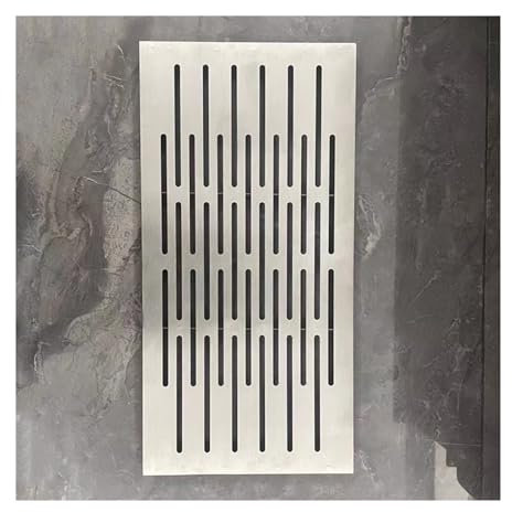 Coperture Per Griglie Di Scarico Con Telaio, Drenaggio A Canale Griglie Per Fognatura, Griglia Di Scarico Per Pozzetti Di Raccolta, Viale Di Accesso Giardino Kit Di Drenaggio Trincea(30x50x3CM)